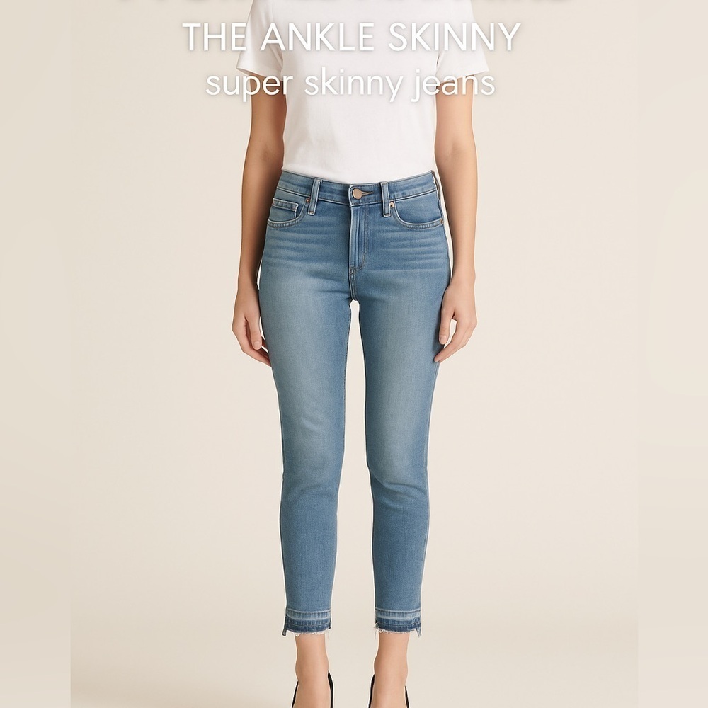 7 For All Mankind The Ankle Skinny Super Skinny Jeans Women’s Size 27